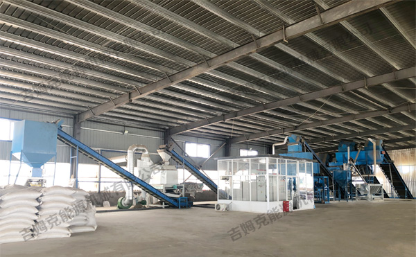 時產5噸牛羊飼料顆粒生產線(xiàn)配置圖