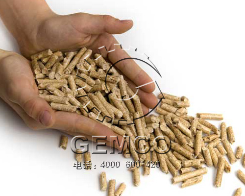 550型飼(sì)料顆粒機製粒效果成品圖