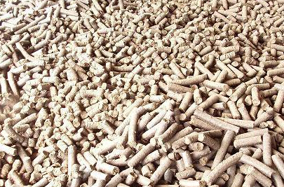 草莓视频官网飼料顆粒機生產的牛羊豬兔子雞飼料顆粒成品